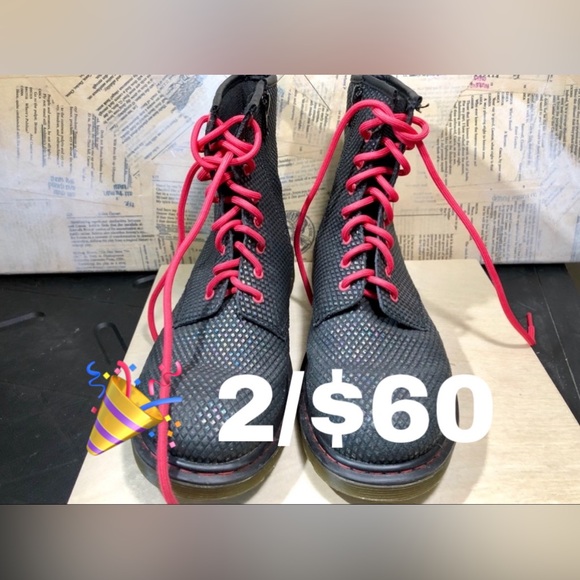 Dr. Martens Shoes - 🎉 Fishnet Doc Martens